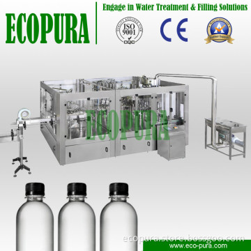 Small Pet Bottle Washer Filler and Capper / Water Bottling Plant / 3-in-1 Monoblock Filling Equipment